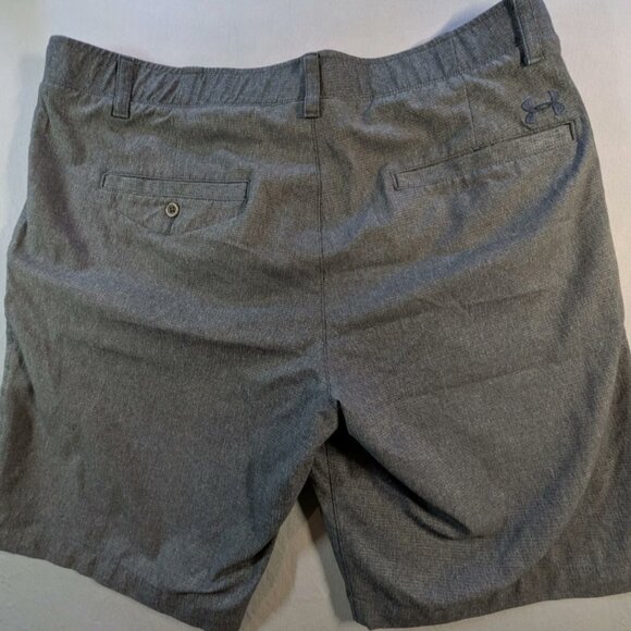 Under Armour UA Heatgear Shorts Mens Size 38 Gray - Picture 2 of 4